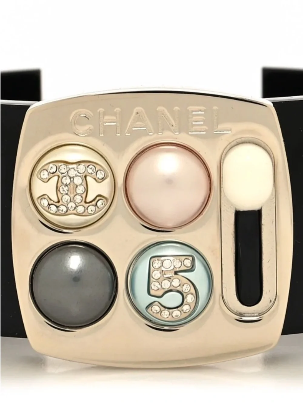 🖤 🆕 CHANEL CC 5 Makeup Palette Cuff 💄